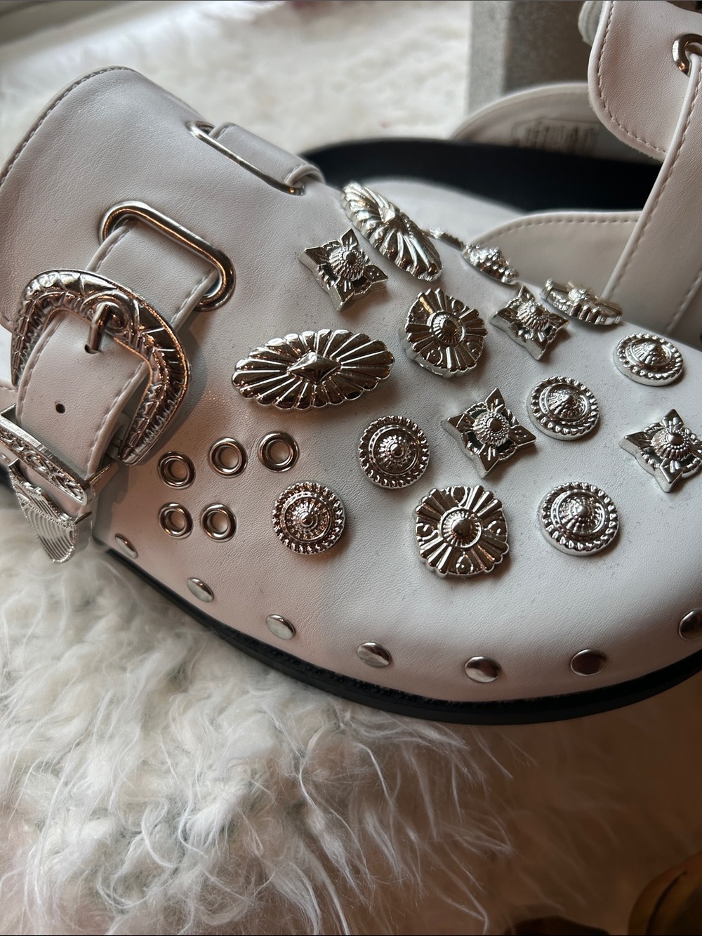 Studded Slides - Picture 2 of 4